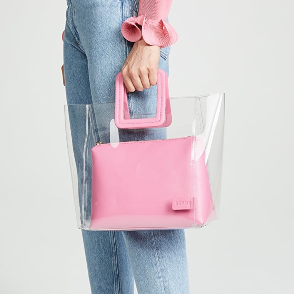 Staud Pink Shirley Bag